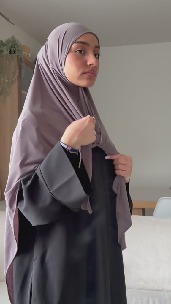 Taupe khimar